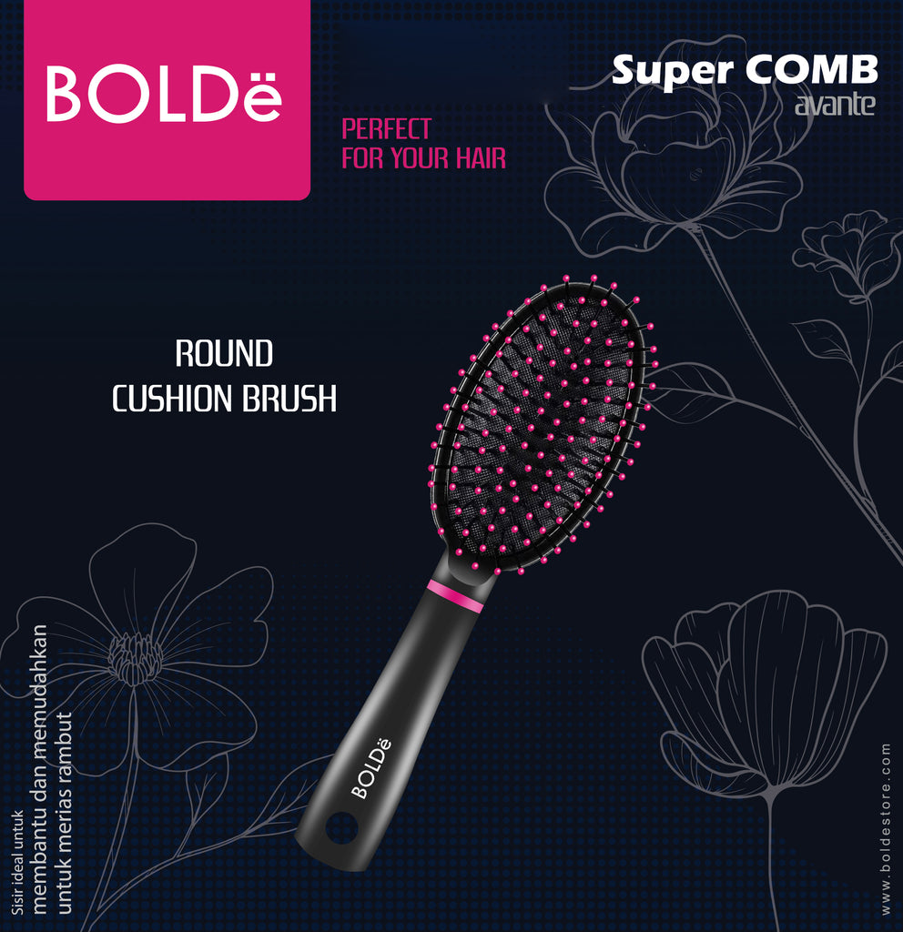 Super COMB AVANTE  Round Cushion Brush