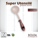 Super UTENSILE Granite Series SOUP LADLE Beige