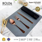 Super CUTLERY PLATINUM SERIES 4pcs set