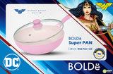 Wonder WOMAN WOK ( WAJAN ) 28 cm + GLASS LID