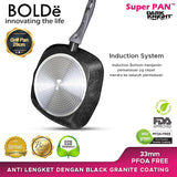 GRILL PAN 28 cm, Black DARK KNIGHT Series