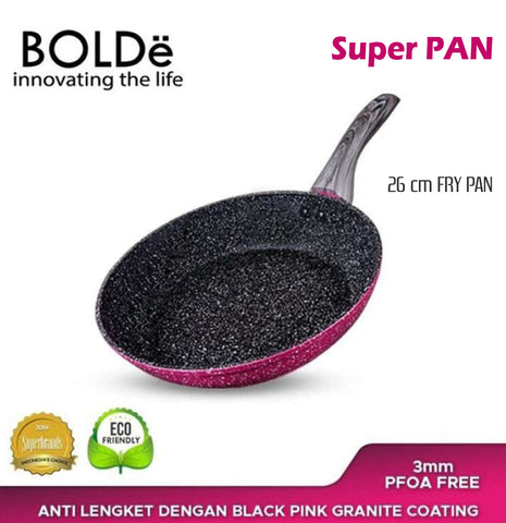 Fry Pan 26 CM Granite BLACKPINK