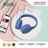 a BOLDe Wireless Headphone Hyper BASS