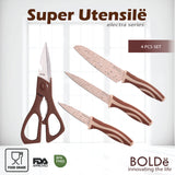 Super UTENSILE Electra series 4 pcs set.