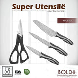 Super UTENSILE Electra series 4 pcs set.