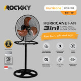 Rockky Hurricane Fan 3 in 1