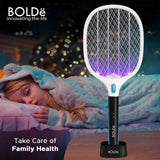 Super SWATTER Purple Light ( Raket Nyamuk Premium )