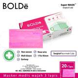 Super MASK / Masker Medis 3 Ply ( 25 pcs )