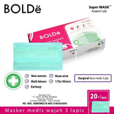 Super MASK / Masker Medis 3 Ply ( 25 pcs )