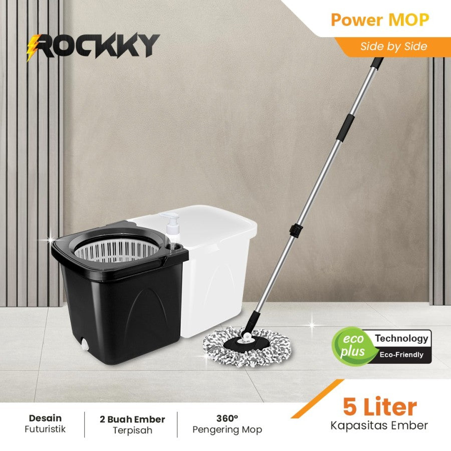 a Rockky Power MOP Side By Side Alat Pel Otomatis